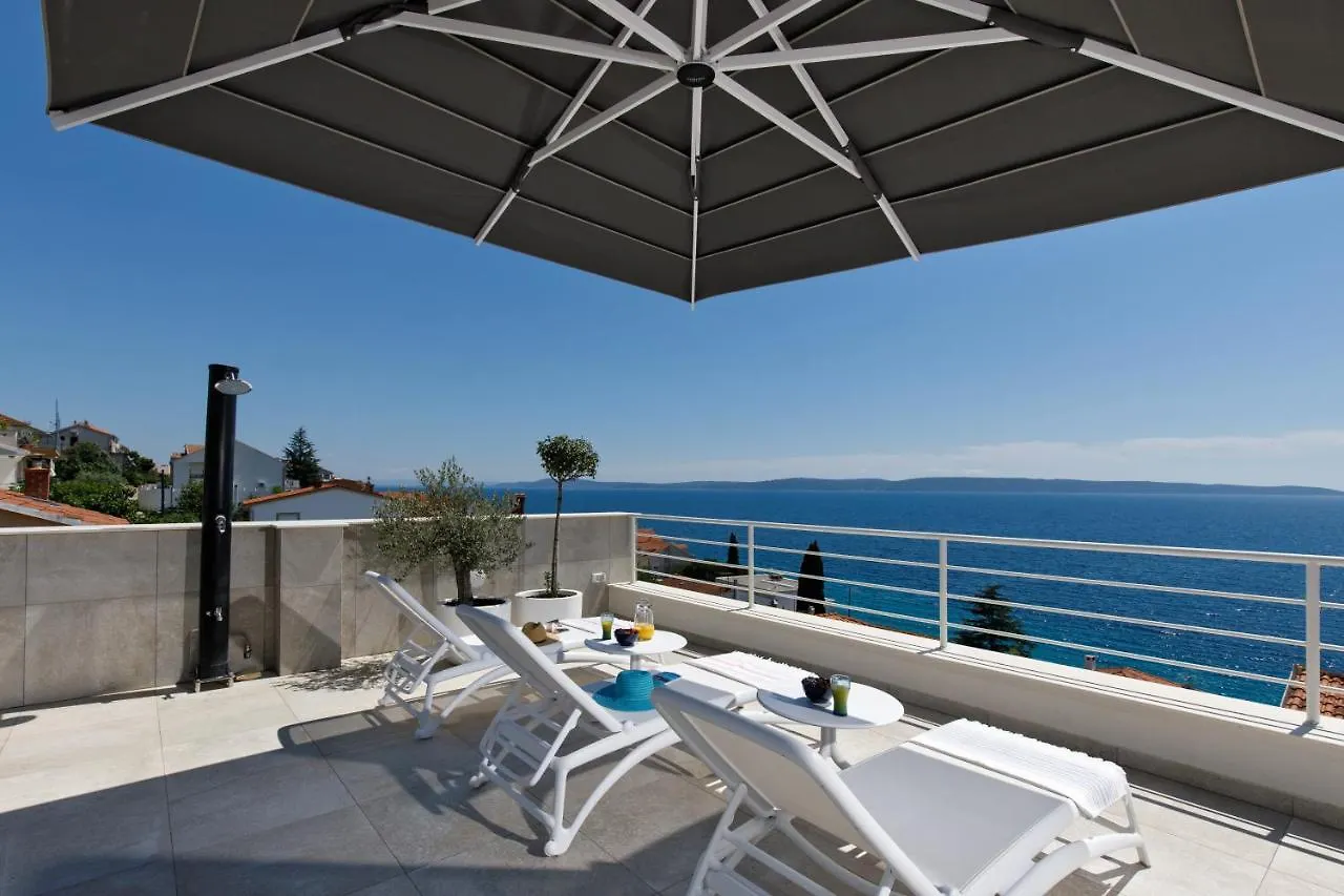 Villa Anadea With Hot Tub Overlooking Sea Trogir Croatia