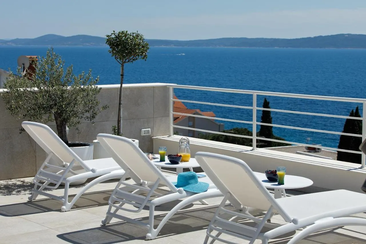 Villa Anadea With Hot Tub Overlooking Sea Trogir