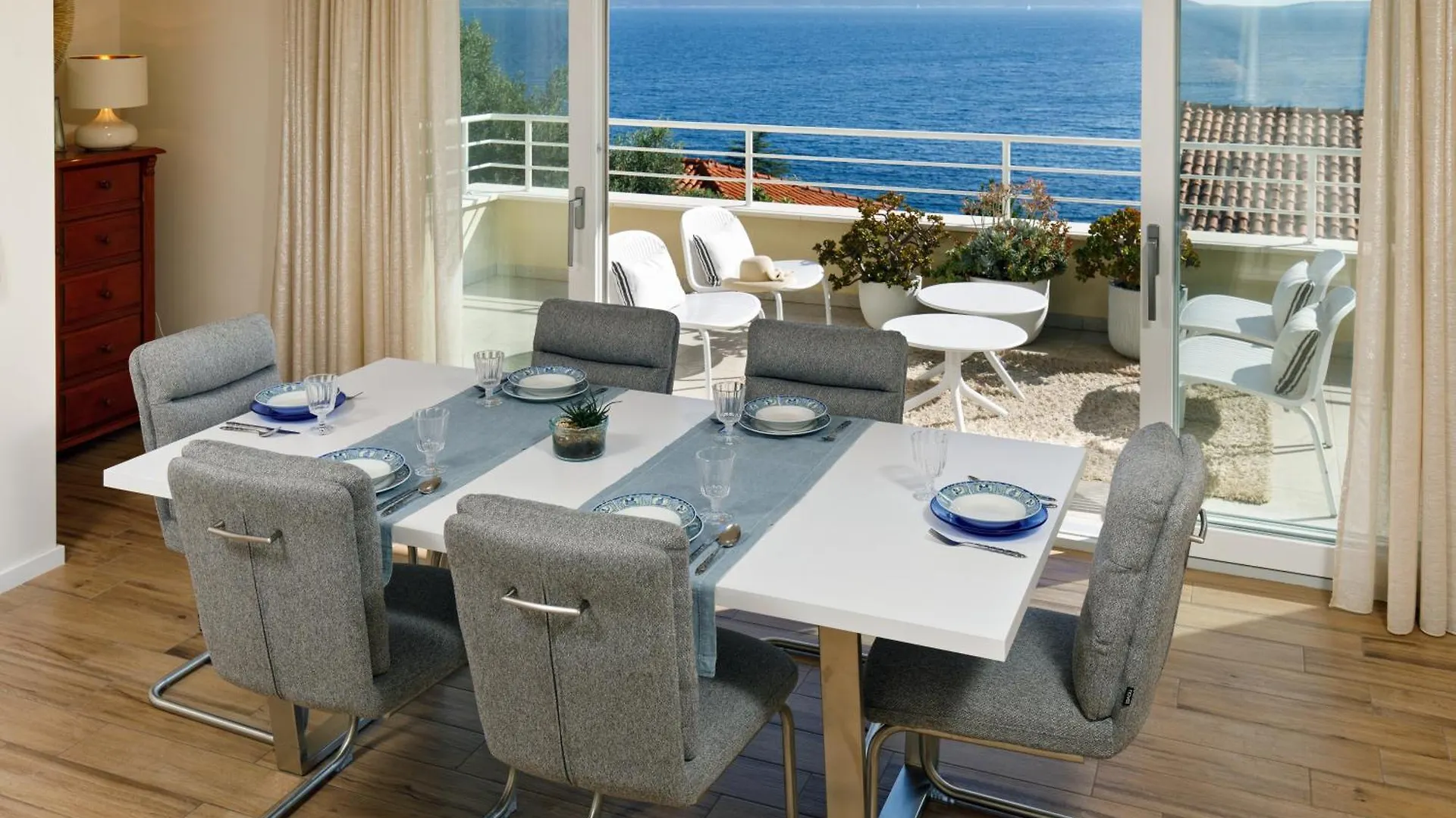 Villa Anadea With Hot Tub Overlooking Sea Trogir Croatia
